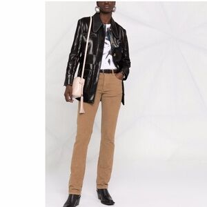 BNWT Zadig and Voltaire Clint Velours Pants FR 38/ US Medium $291 (color: Rose)